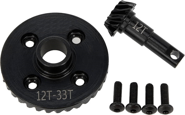 Powerhobby Helical Diff Ring Pinion Underdrive 33T 12T Gear FOR Traxxas TRX-4