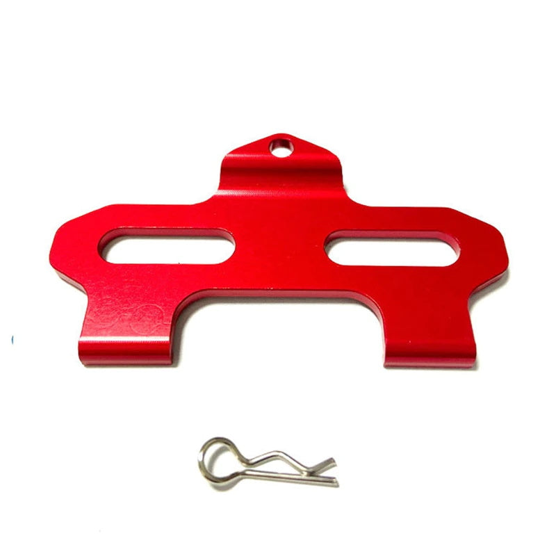 Powerhobby Aluminum Battery Hold Down FOR Traxxas Prerunner Rally SST Teton Red