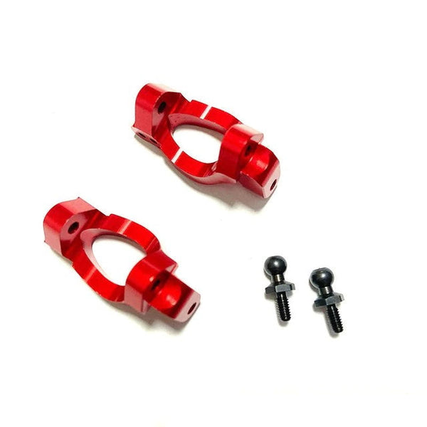 Powerhobby Aluminum Front Hub Carriers FOR Traxxas Prerunner Rally SST Teton Red