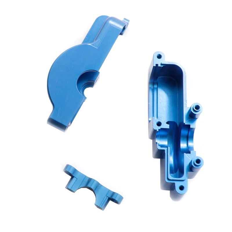 Powerhobby Aluminum Gearbox Housing FOR Traxxas Prerunner Rally SST Teton BLUE