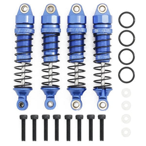 Powerhobby Aluminum Shocks (4) FOR Traxxas LaTrax Prerunner Rally SST Teton Blue
