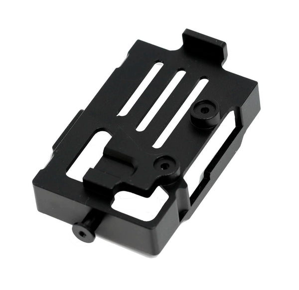 Powerhobby Aluminum Battery Mount Plate FOR Traxxas TRX-4M Black TRX4M