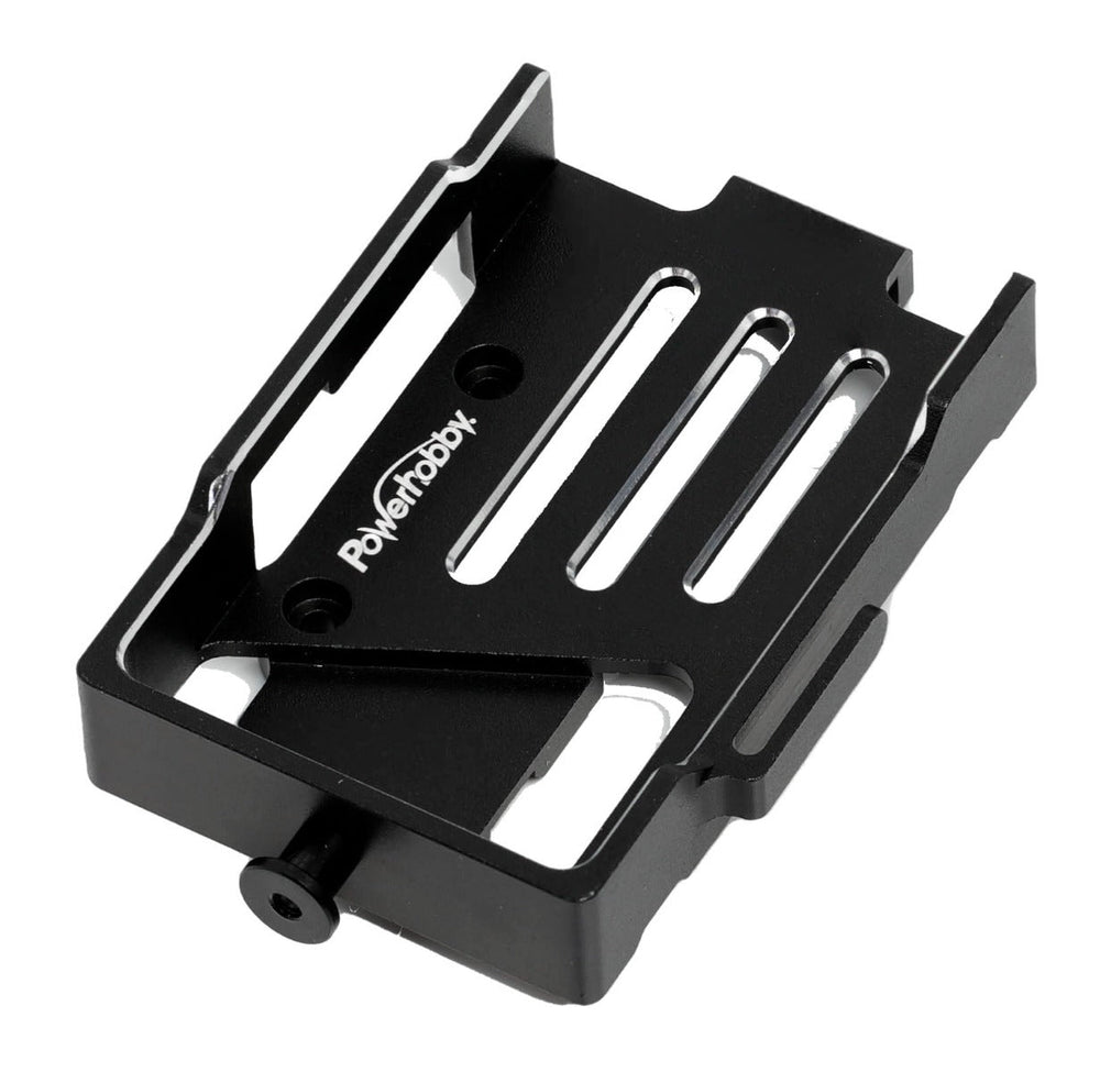 Powerhobby Aluminum Battery Mount Plate FOR Traxxas TRX-4M Black TRX4M