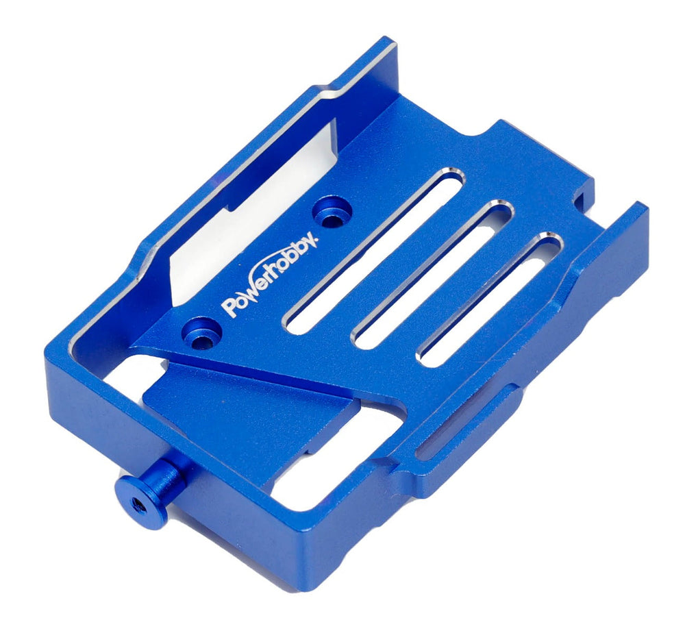 Powerhobby Aluminum Battery Mount Plate FOR Traxxas TRX-4M Blue TRX4M
