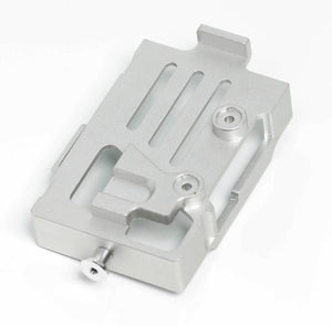 Powerhobby Aluminum Battery  Tray Mount Plate FOR Traxxas TRX-4M Silver TRX4M