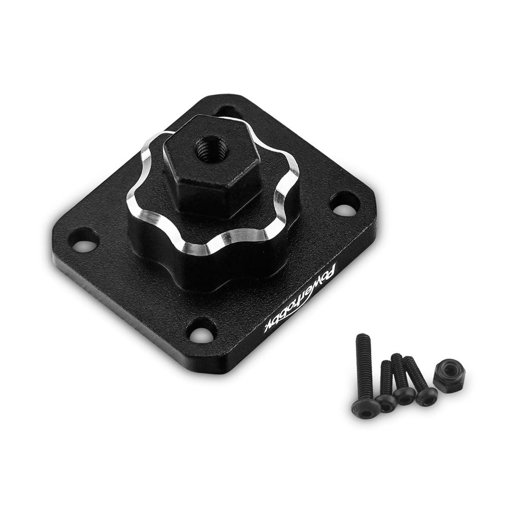 Powerhobby Aluminum Rear Spare Tire Rack FOR Traxxas TRX-4m Black TRX4M