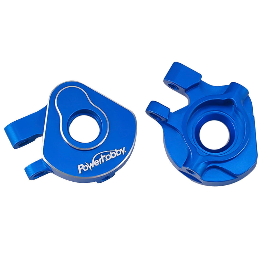 Powerhobby Aluminum Steering Knuckles / Blocks FOR Traxxas TRX-4M Blue TRX4M