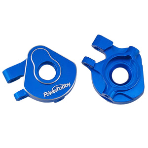 Powerhobby Aluminum Steering Knuckles / Blocks FOR Traxxas TRX-4M Blue TRX4M