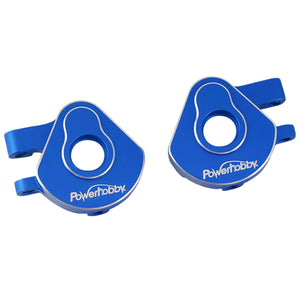 Powerhobby Aluminum Steering Knuckles / Blocks FOR Traxxas TRX-4M Blue TRX4M