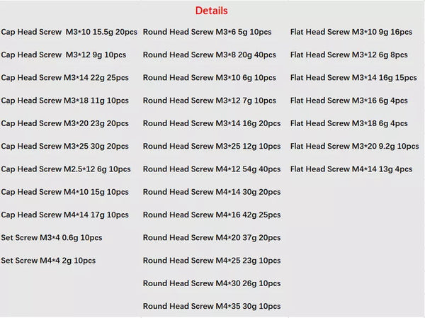 Powerhobby Stainless Steel Screws Kit FOR Traxxas X-Maxx 8s