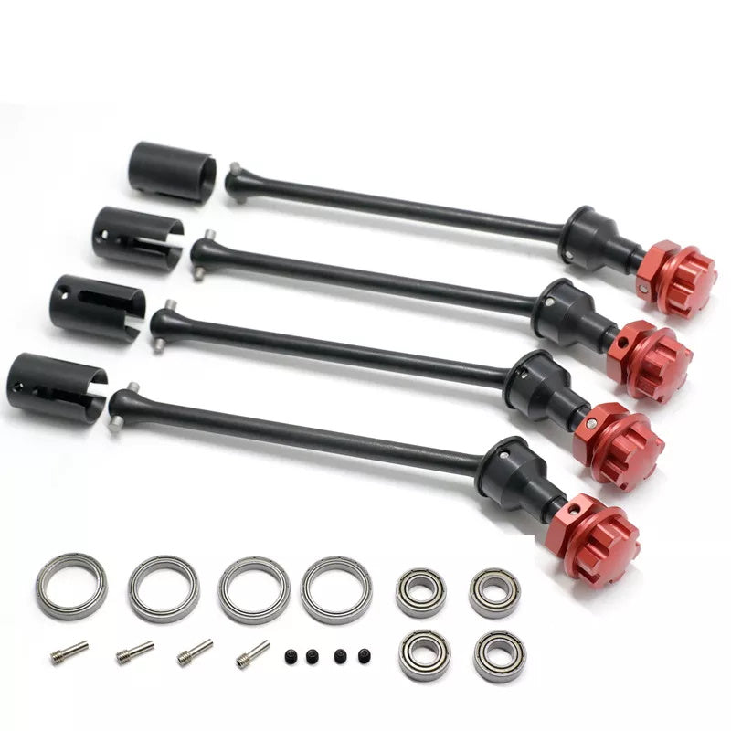 Powerhobby Front / Rear CVD Driveshaft Harden Steel FOR Traxxas WideMaxx Maxx