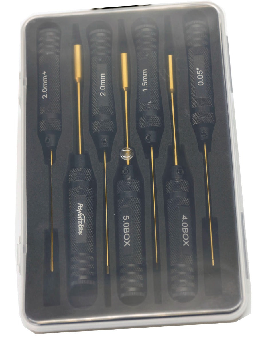 PowerHobby Tool kit Nut Drivers 4 / 5 / 6mm Hex 0.05 1.5 2.0 Hex FOR Traxxas TRX-4M