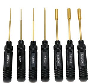 PowerHobby Tool kit Nut Drivers 4 / 5 / 6mm Hex 0.05 1.5 2.0 Hex FOR Traxxas TRX-4M