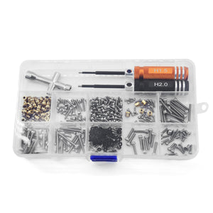 Powerhobby Screw Box Set w Tools + Box 289pcs FOR Traxxas TRX-4M