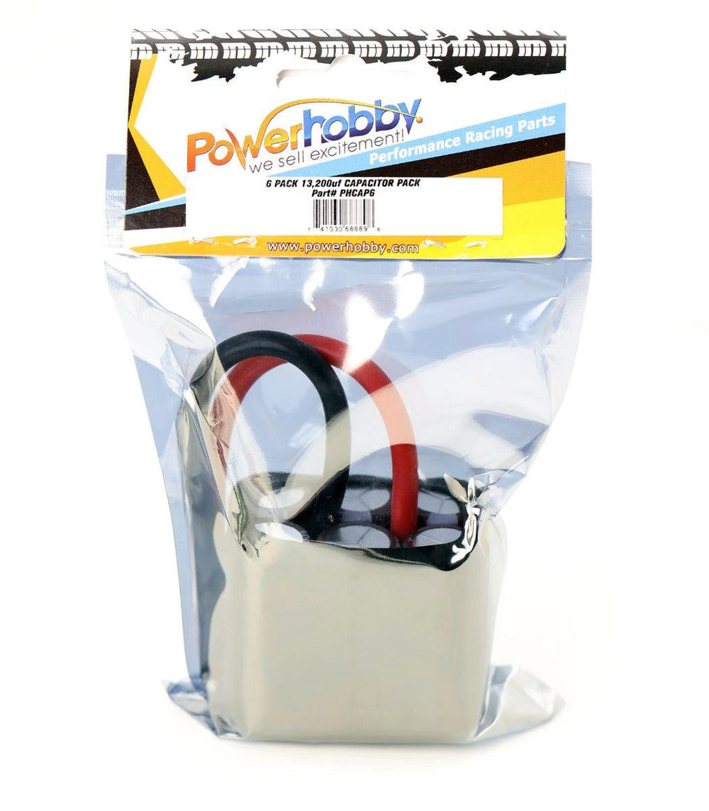 Powerhobby 6 PACK 13200uf RC Cap Pack for Extreme Racing 4s 6s 8s 12s