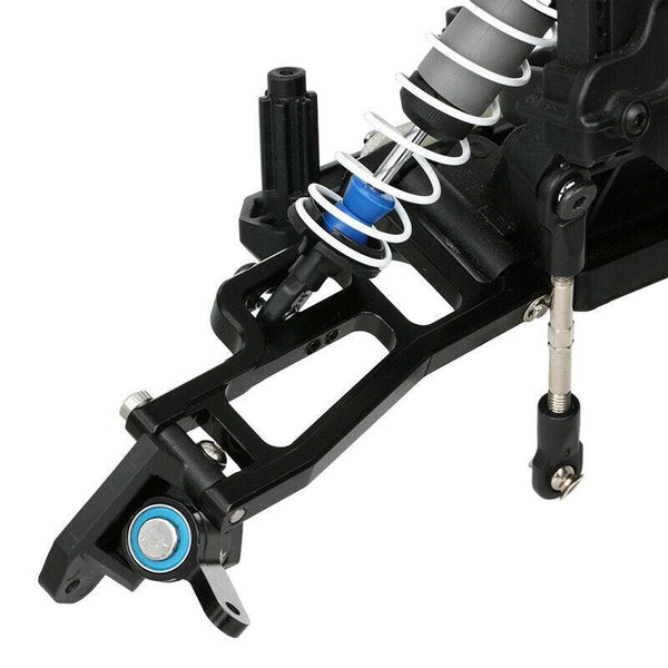 Powerhobby FOR  Traxxas Drag Slash CNC Aluminum Front Suspension Arms Black