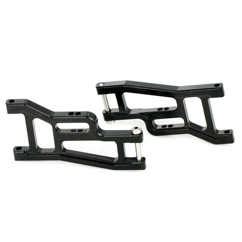 Powerhobby FOR  Traxxas Drag Slash CNC Aluminum Front Suspension Arms Black