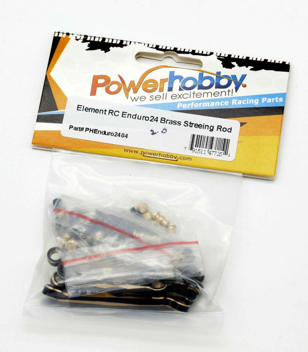 Powerhobby Element RC Enduro24 Brass Link Set Tie Rod 1/24 Enduro 24