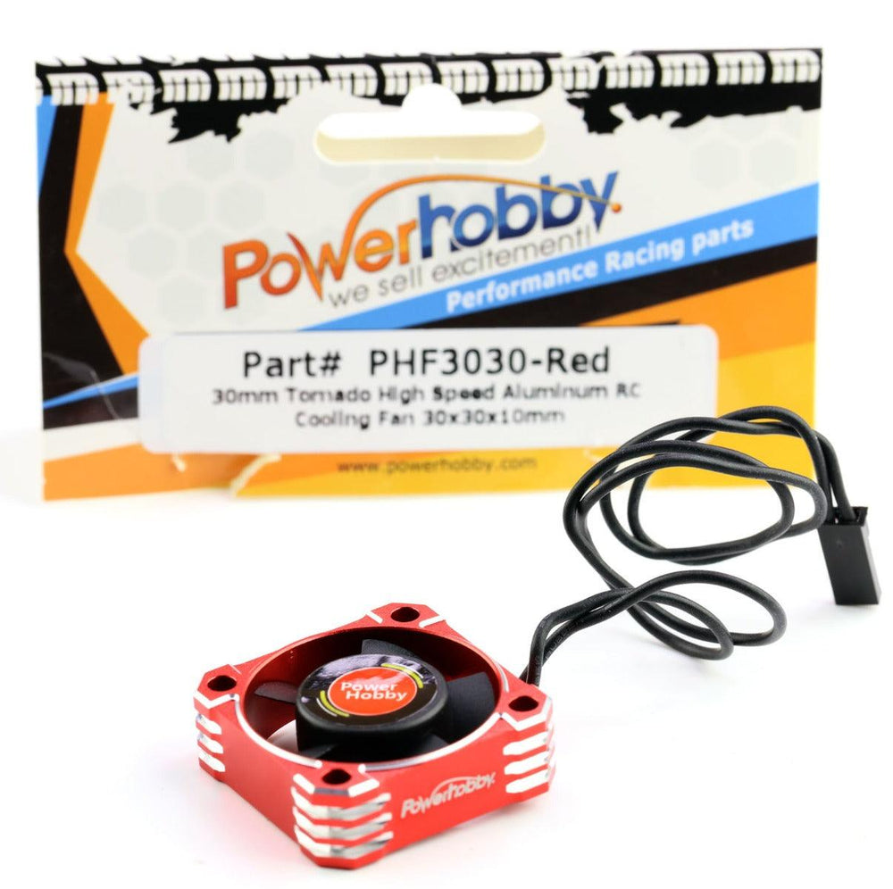Powerhobby 30mm Aluminum Tornado High Speed HV RC Cooling Fan