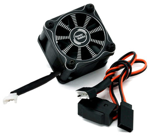 Powerhobby Twister Castle Mamba XLX ESC High Speed Aluminum Cooling Fan Black