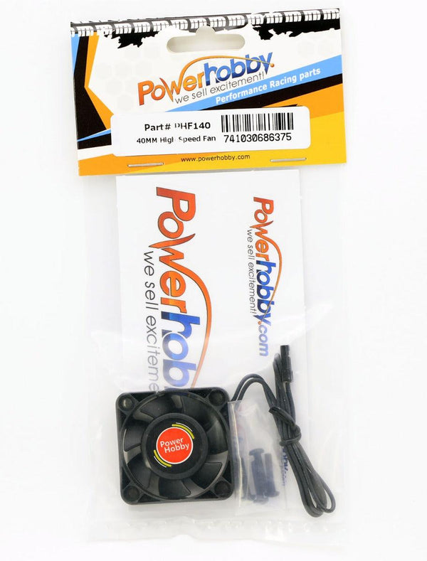 Powerhobby 40mm High Speed RC Motor / ESC Cooling Fan 40x40x10
