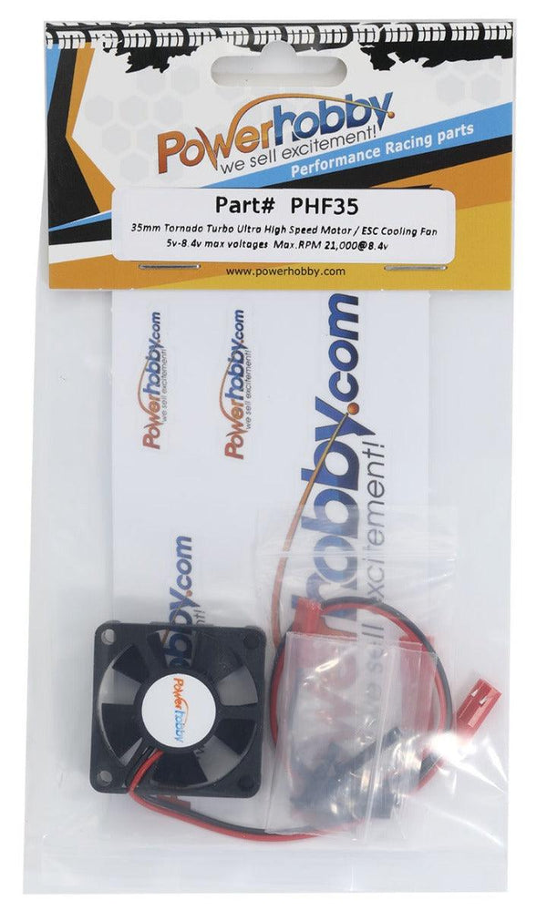 Powerhobby 35mm Ultra High Speed Motor / ESC Cooling Fan FOR TRAXXAS Maxx X-Maxx