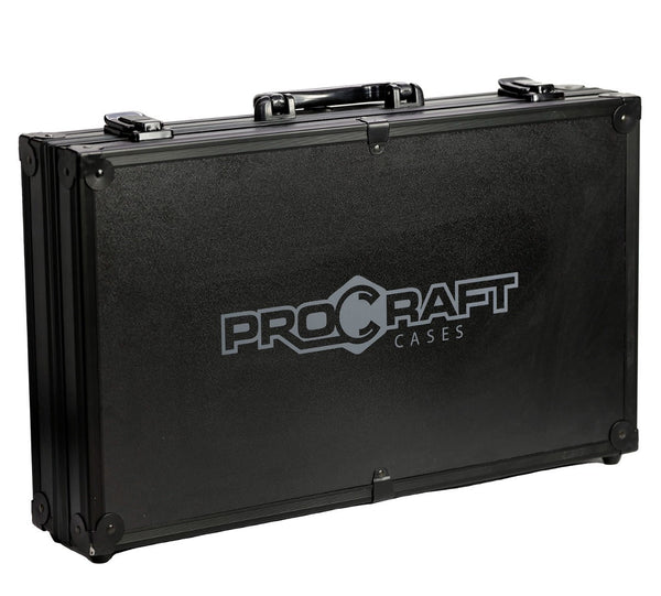 HO 1/64 Scale Diecast Slot Car Aluminum Carrying Case For AFX Auto World Hot Wheels