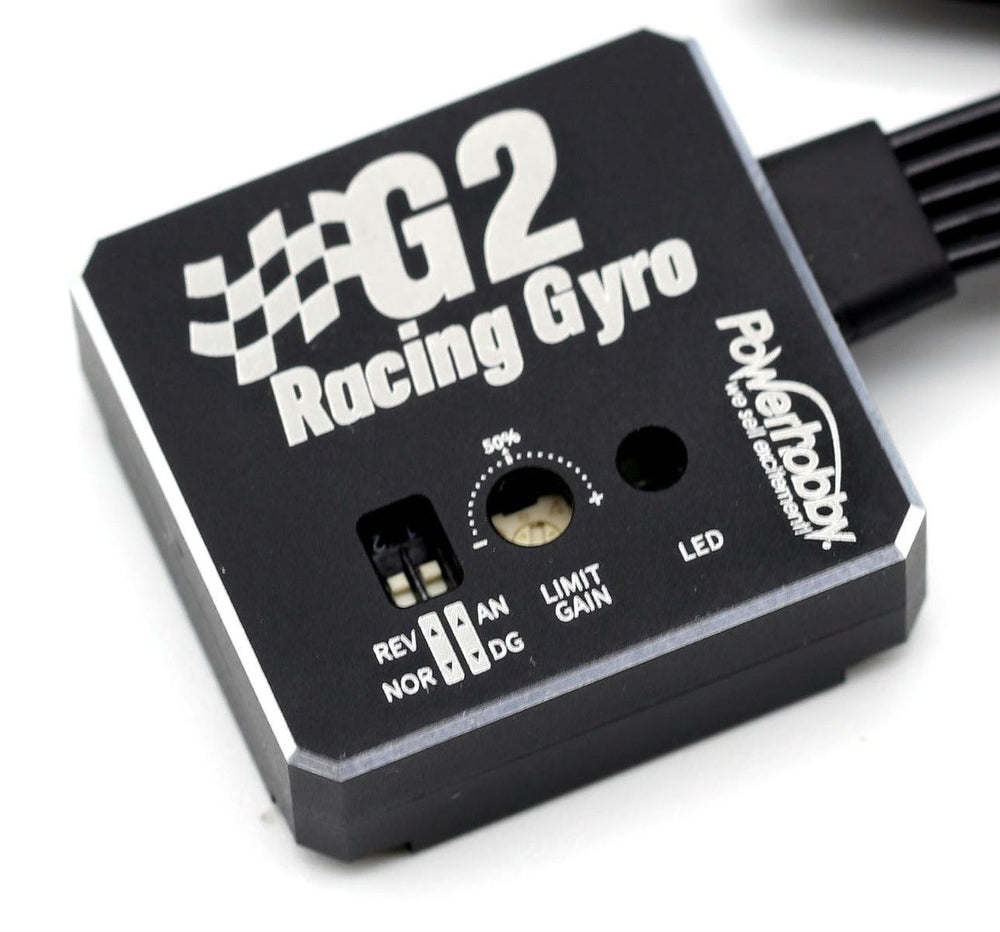 Powerhobby G2 High Stability Racing Drift Tuned RC Gyro w Aluminum Case