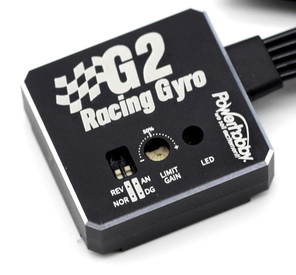 Powerhobby G2 High Stability Racing Drift Tuned RC Gyro w Aluminum Case