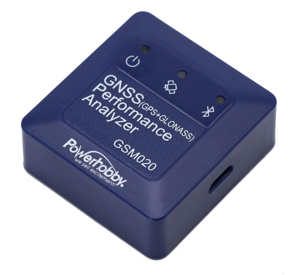 Powerhobby GNSS Performance Analyzer Bluetooth SPEED METER & Data Logger GPS