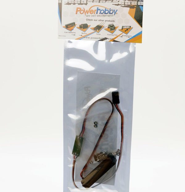 PowerHobby 52MM RC Double Row 16 LED Lightbar w/Controller for 1/10 1/8