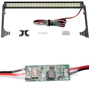 PowerHobby 147MM RC Double Row LED Lightbar w/Controller for 1/10 Jeep