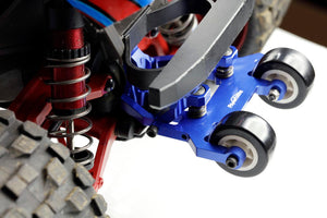 Powerhobby Aluminum Wheelie Bar Blue FOR Traxxas Maxx V1 & V2
