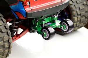 Powerhobby Aluminum Wheelie Bar BLACK FOR Traxxas Maxx V1 & V2