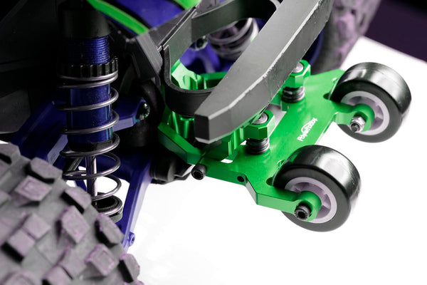 Powerhobby Aluminum Wheelie Bar GREEN FOR Traxxas Maxx V1 & V2