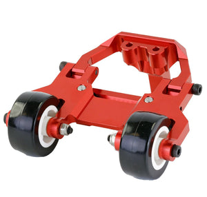 Powerhobby Aluminum Wheelie Bar Red FOR Traxxas Maxx V1 & V2