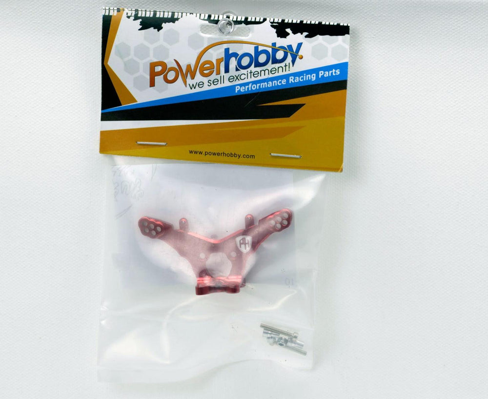 PowerHobby LOSI 1/18 Mini-T 2.0 Aluminum Rear Shock Tower Minit 2.0 Red