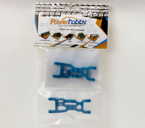 PowerHobby LOSI 1/18 Mini-T 2.0 Aluminum Front Lower Suspension Arms Blue