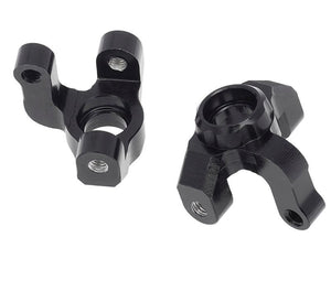 PowerHobby LOSI 1/18 Mini-T 2.0 Aluminum Front Knuckles MiniT Black