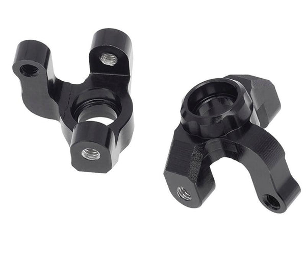 PowerHobby LOSI 1/18 Mini-T 2.0 Aluminum Front Knuckles MiniT Black