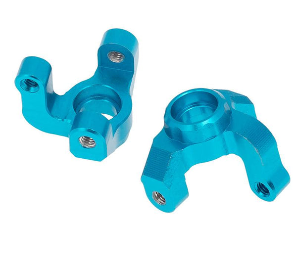 PowerHobby LOSI 1/18 Mini-T 2.0 Aluminum Front Knuckles MiniT Blue