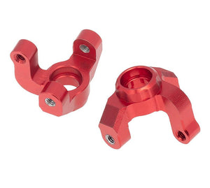PowerHobby LOSI 1/18 Mini-T 2.0 Aluminum Front Knuckles MiniT Red