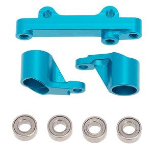 PowerHobby LOSI 1/18 Mini-T 2.0 Aluminum Steering Assembly MiniT Blue