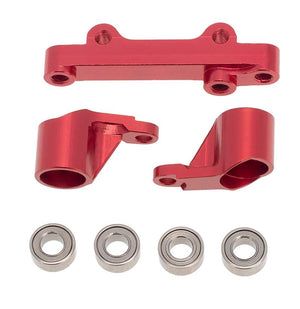 PowerHobby LOSI 1/18 Mini-T 2.0 Aluminum Steering Assembly MiniT Red