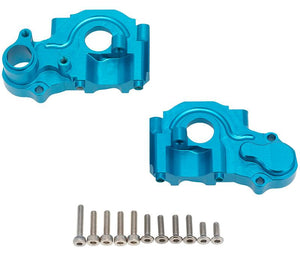 PowerHobby LOSI 1/18 Mini-T 2.0 Aluminum Rear Gearbox Housing MiniT Blue