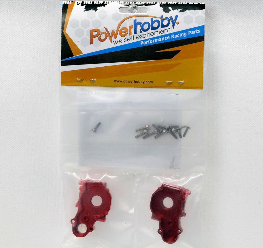 PowerHobby LOSI 1/18 Mini-T 2.0 Aluminum Rear Gearbox Housing MiniT Red