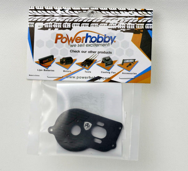 PowerHobby LOSI 1/18 Mini-T 2.0 Aluminum Motor Mount MiniT Black