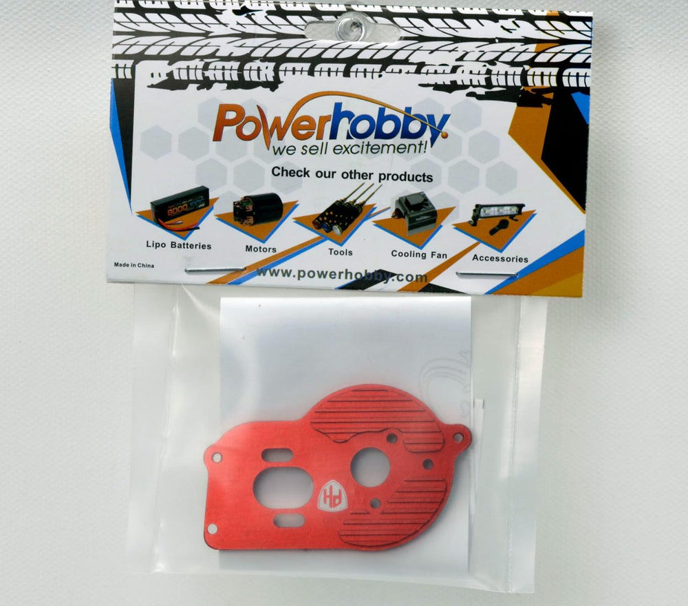 PowerHobby LOSI 1/18 Mini-T 2.0 Aluminum Motor Mount MiniT Red