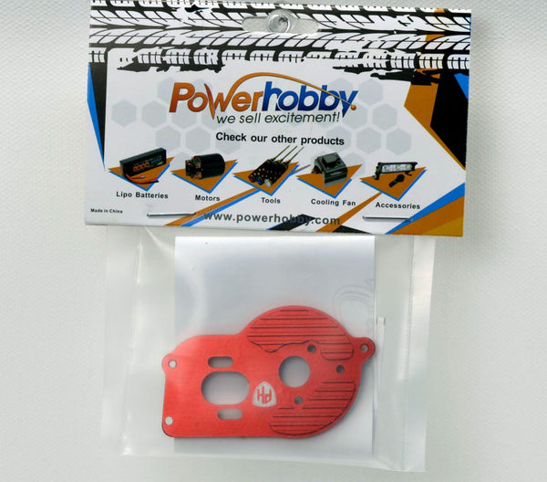 PowerHobby LOSI 1/18 Mini-T 2.0 Aluminum Motor Mount MiniT Red