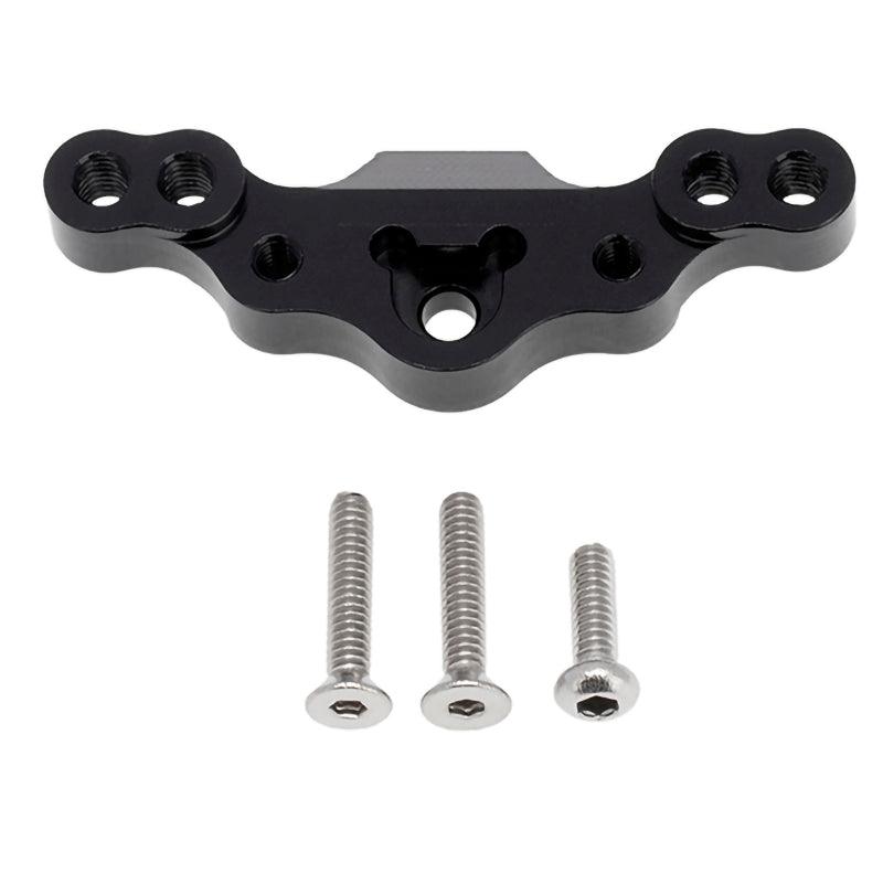 PowerHobby LOSI 1/18 Mini-T 2.0 Aluminum Front Upper Tie Rod Fixing Mount Black